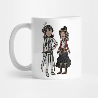 Paranormal Detective & Lockheart Cartoon 1 Mug